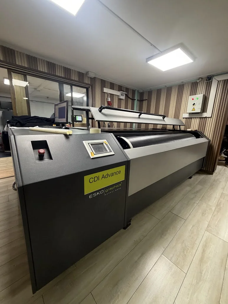 Equipo Esko CDI Advance en las instalaciones de Flexo