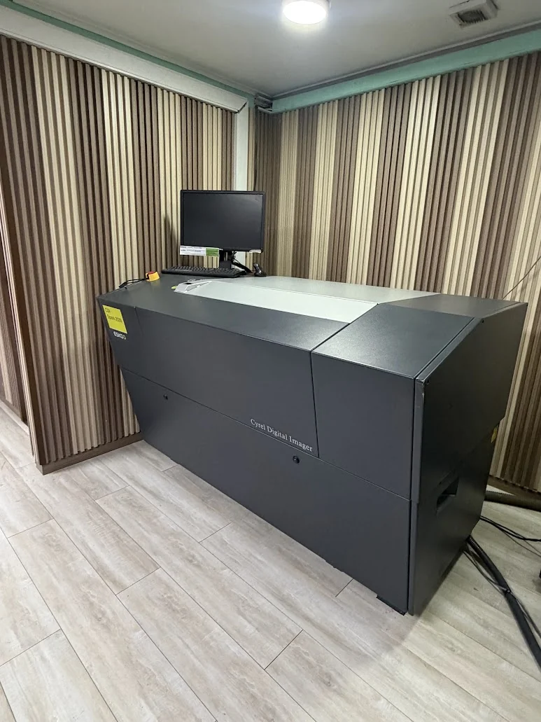 Equipo Esko Cyrel Digital Imager en las instalaciones de Flexo